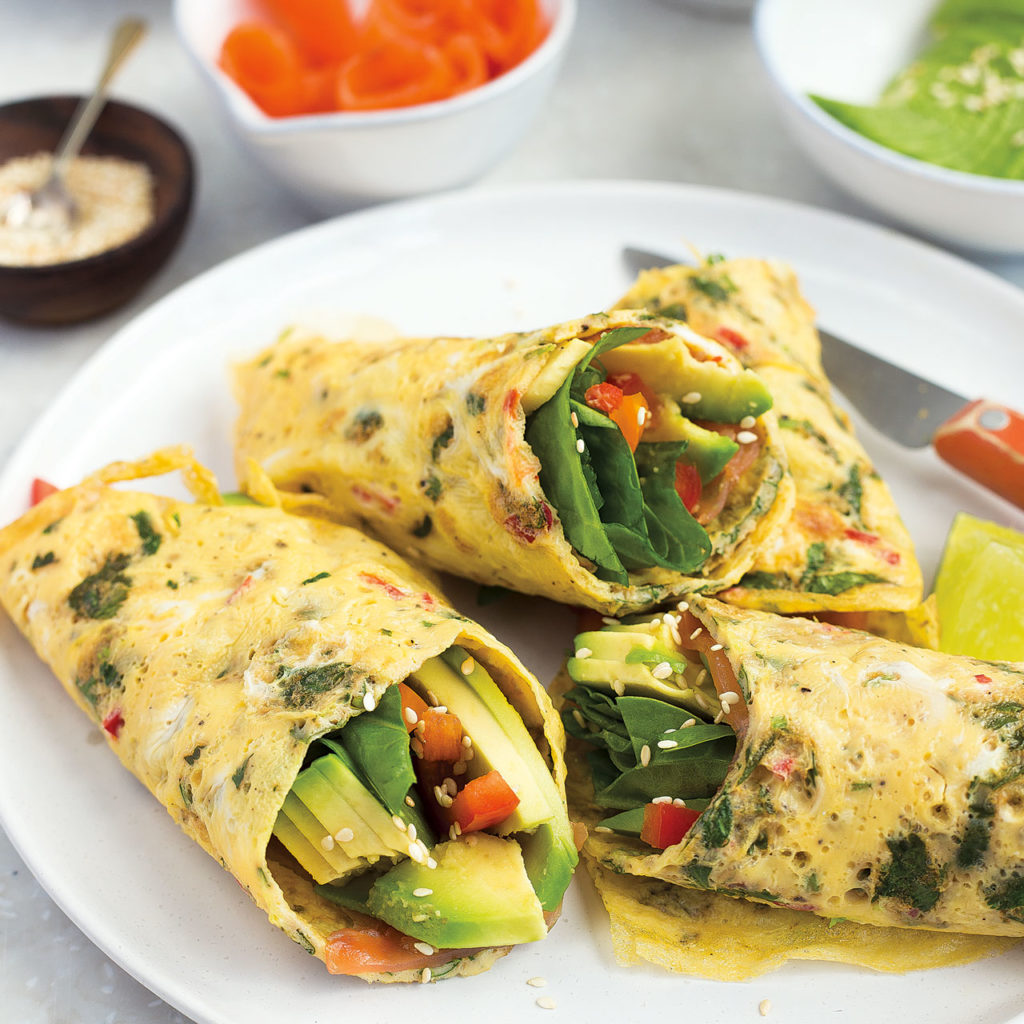 Omelette Rollups Teen Breathe